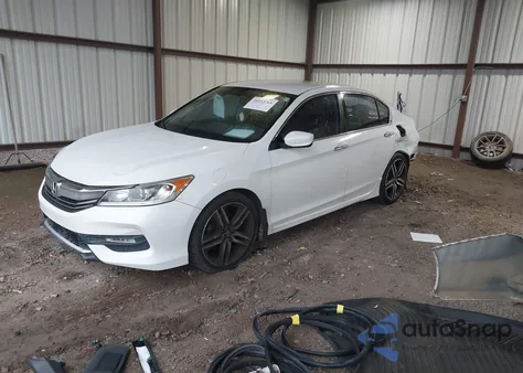 2016 Honda Accord Sport z USA, uszkodzony, nr VIN 1HGCR2F52GA062913